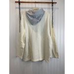 Outdoor Voices NWT  Soft Cotton Oversized Hoodie Dove Bone Colorblocked Size M Photo 3