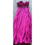 Vintage Fiesta Women’s Prom Formal Hot Pink Stones Layered Dress Women’s Size M Size M Photo 7