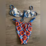 We Wore What ‎ Riviera Mosaic Print Underwire Adjustable Bikini Photo 5