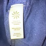 Athleta ‎ Sweatshirt Women Small Funnel Neck Wool Blend Blue Pullover Thumb Holes Photo 12