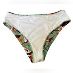 Cupshe NEW Green Orange Black Tropical High Waist Beach Pool Swim Bikini Bottoms Photo 2