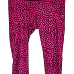 Lululemon  Size 6 Ace Spot Jeweled Magenta Dashing Pink Top Speed Crop Leggings Photo 0