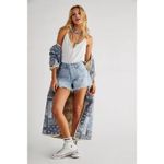 AGOLDE Parker High Rise Jean Shorts in Swapmeet Size 27 Photo 2