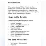 Disney Mickey Mouse Classic Disneyland Sweatshirt for Adults – Size 2XL Photo 7