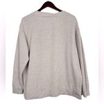 Orvis  Women’s Fleece Lined Oatmeal Heather V-neck Pullover Sweater Size XL Photo 4