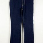 Boston Proper Dark Wash Flared Leg Jeans, Size 4 Photo 0