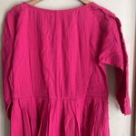 Mara Hoffman Chloe Pleated Cotton-gauze Midi Dress Photo 9