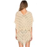 PilyQ New. PQ golden tan poncho cover-up. One size. Retails $134 Photo 4