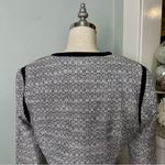 White House | Black Market Tweed Zip Front Blazer Jacket 2 XS Photo 7