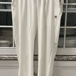 FILA  White Track Pants NWT Photo 0