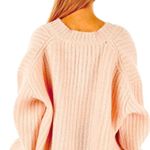 Calvin Klein Pink Oversized Sweater Photo 0