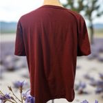 Burgundy Leopard Print T Photo 2