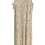 Xhilaration Long Sheer Swim Coverup Womens Sz XL Cream EUC Photo 0