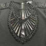 Armani Exchange  3/4 Sleeve Embellished Fitted Mini Dress Black Size XS Photo 9