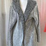 PINK - Victoria's Secret Women's  Gray White Teddy Jacket OS Photo 0