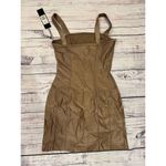 Noli  Yoga liquid dress almond tan size small NWT Photo 5