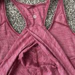 Lululemon Womens Burgundy Crisscross Strap Sports Pullover Tank Top Red Size undefined Photo 2