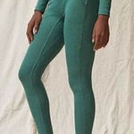 Lunya Restore Pocket Green Lounge Leggings Size XS Soft Cozy Luxury Pajama Pants Photo 0