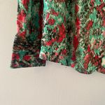 Wrangler NWT  Pink Blue Deadstock Shimmer Snakeskin Button Down Women size Large Photo 4