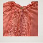 Eyelash Couture  Sheer Pink Blouse Photo 2