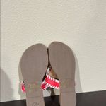 Wisconsin Badgers Size 6 sandals Red Photo 5