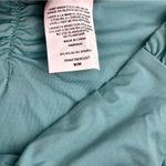 Becca  Side Shirred Hipster Bikini Bottom Swimwear Aqua Size Medium Cheeky Fit Photo 2