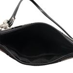 Coach Fabric Signature Logo Black & Grey Wristlet NEW Photo 3