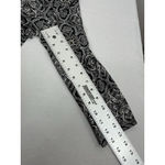 Roz & Ali Womans Petite Fit & Flare Blouse MP Black White Pullover Scoop Neck Photo 7