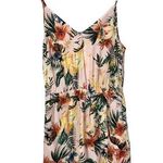 Amanda Uprichard Light Pink Floral Silk Mini Dress M Photo 0