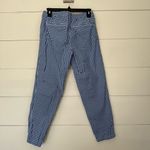 Talbots  Women’s 2 Blue Gingham Girlfriend Chino Pants Photo 2