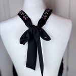 Seven7 Y2K Vintage Fairycore Goth Boho Top 14/16 Velvet Sequin Halter Whimsigoth Photo 7