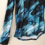 Nanette Lepore activewear top mesh shoulder thumb holes women Size Small Photo 5