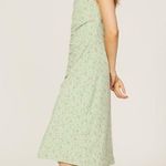 Love, Whit by Whitney Port
Green Floral Ruched Midi Dress Green Size L Photo 2