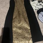 Magaschoni  black and gold dress S Photo 3