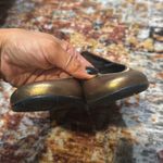  Bronze Leather Elastic Band Flat Shoes Prada Size 35 Photo 8