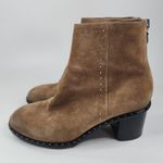 Rag and Bone Willow Studded Tan Suede Ankle Boots Booties Boho - size 36/6 $550 Photo 2