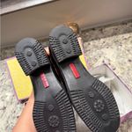 Brighton Sabina Chocolate Black Block Loafer Sandals 8.5 Photo 8