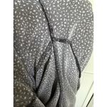 Adrianna Papell  Womens Romper Sz L Black White Pants‎ Ruffle Sleeveless Photo 4