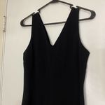 Dolce & Gabbana  wool black knit sleeveless vneck midi dress size US 6 Photo 1