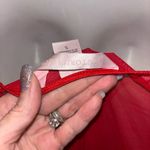 PINK - Victoria's Secret Red Lace Women's Victoria’s Secret Lace Small lingerie Teddy Nighty Photo 5