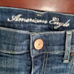 American Eagle 12 33 Jeans Shorts Dark Wash Stretch Photo 6