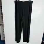 Susan Graver NWOT‎  Essentials Liquid Knit Straight Leg Pant Black X-Large Petite Photo 2