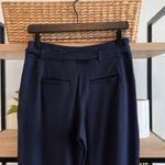 CAbi  #5177 High-Rise Easy Croped Dress Belted Pockets Trousers Navy Blue, 2 Photo 7
