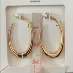 ZARA NWT  Gold Hoop Earrings Photo 6
