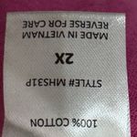 Andree by Unit Pink Babydoll Flutter Sleeve Ruffle Top Size 2X Gauze NWOT Photo 4