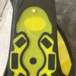 New!! Unisex swim fins size black/yellow, Size XS Black Photo 6