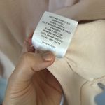 Le AL.X organic cotton crew neck top drop shoulder size XL pink pullover knit Photo 4