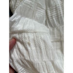 Max Studio sleeveless white cotton tiered flowy gathered house Dress Size L Photo 8