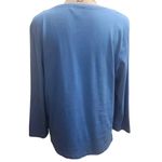 Ralph Lauren Lauren Ralph Lauren Black Label Womens Size XXL Top Boat Neck Long Sleeve Blue Photo 2
