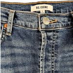 RE/DONE 90s Jeans Ultra High Rise Skinny Button Fly Denim Pants 32R Western Blue Photo 4